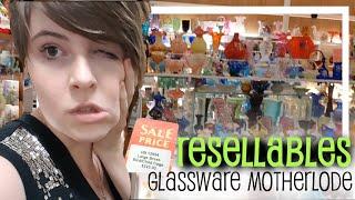 Glassware Motherlode - Resellables - Antique Thrifting & Picking