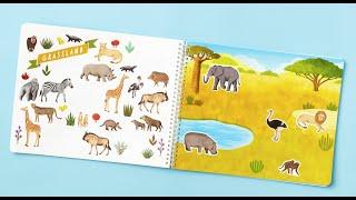 You WON'T Believe How Many Animal Stickers Are in This Animal Habitats Sticker Activity Book!