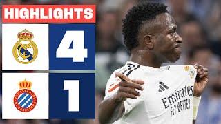 REAL MADRID 4 - 1 RCD ESPANYOL | RESUMEN LALIGA EA SPORTS