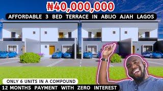 NEW ESTATE: ₦40,000,000 Affordable 3 Bedroom Terrace Duplex In Ajah  | House For Sale In Lagos