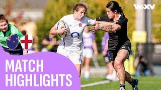 This rugby rivalry is EXPLOSIVE  | New Zealand v England | Highlights | WXV 1