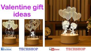 Valentine Gift Ideas | 3D Night Light | Decorative LED 3D Lamp