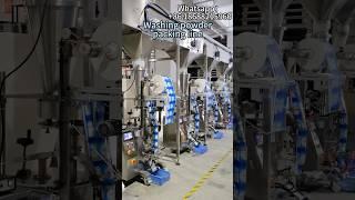 Fully Automatic 4 Sets Washing Powder Vertical Packing Machine | Efficient Packing Solution!