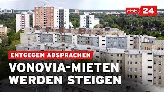 Vonovia plant Mieterhöhung von bis zu 15 Prozent in Berlin