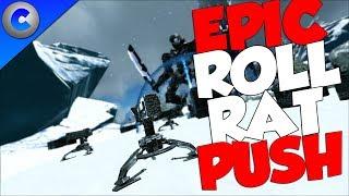 DEFENDING MY RATHOLE with a ROLLRAT?! - ARK Survival Evolved
