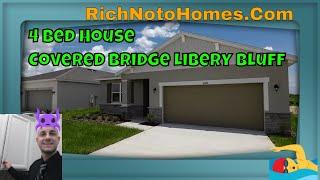 Seaton Model House in Covered Bridge at Liberty Bluff | Haines City Florida | Stanley Martin Homes