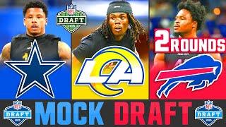 2025 NFL Mock Draft Post Combine | 2 Round NFL Mock Draft