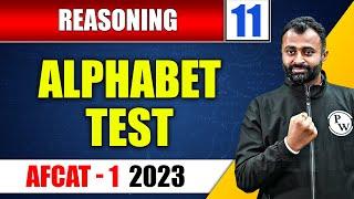 Reasoning 11 : Alphabet Test || AFCAT -1 2023