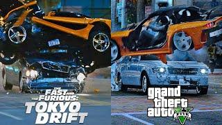 Recreating Fast Furious 6 Scene in GTA 5