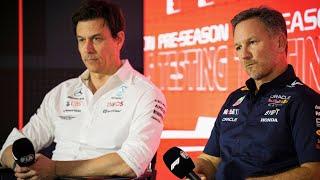 Horner takes NEW dig at Wolff in Hamilton Ferrari verdict