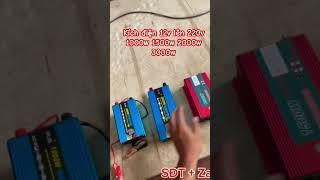 Báo giá kích điện 12v lên 220v #thanhtungsolar