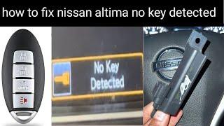 How to fix key antenna Nissan