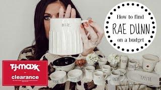 STARTING MY RAE DUNN COLLECTION | TJ MAXX RAE DUNN FARMHOUSE FINDS