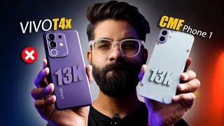 Vivo T4X vs CMF Phone 1 || Best 5G Phone UNDER 15K Must Watch Before You Buy