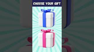 Choose Your Gift  Blue or Pink? by GlamQuiz #shorts #chooseyourgift #foryou #viral #gift #viral