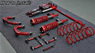 How to adjust KMAN shocks for GWM Tank 300