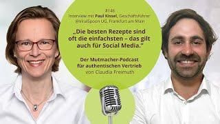 „Die besten Rezepte sind oft die einfachsten – auch für Social Media.” Paul Kissel, GF ViralSpoon