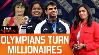 Net Worth Of Indian Athletes Skyrockets Post Paris Games | First Sports With Rupha Ramani