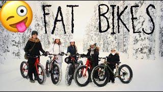 Mom of 10 on FAT BIKES / Taina Liccardo-Toivola w/ Cleopatra + Jerusalem + Rómeó + D’Artagnan