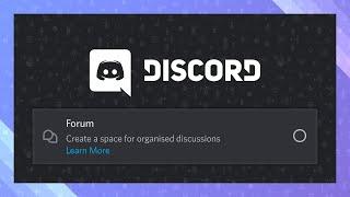 NEW Forum Channels | Discord Feature Preview Guide | Complete Crash Course