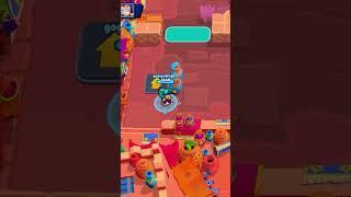 Intense 1v3 fight in brawl Stars #brawlstars #clutch #chester