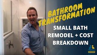 Small Bathroom Remodel & Cost Breakdown | Twin Home Experts