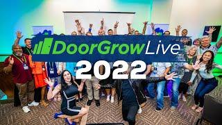 DoorGrow LIVE 2022 | Growth Conference for Property Management Entrepreneurs