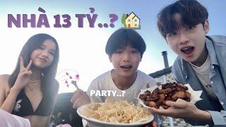 Tân gia nhà mới 13 tỷ ở Úc? (night party)