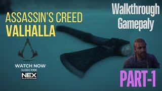 Assassin Creed Valhalla INTRO Walkthrough Part 1 | 4K 60 FPS PS5 No Commentary