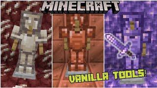 Minecraft Vanilla Tools Addon (1.18+)