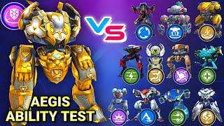 Aegis Ability Test vs All Mechs - Mech Arena