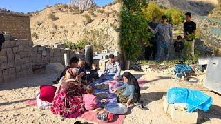 IRAN nomadic life | Who are the guests of the Kuhgol family? | Nomadic lifestyle of iran