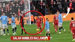 Salah Humbles Halland | LiverPool Vs Man City [ 2-0 ]