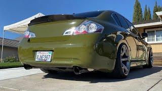 Infiniti G35 Motordyne TDX2 Exhaust *SOUND CLIPS*