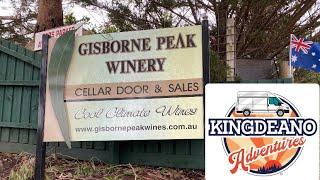 GISBORNE PEAK WINERY VICTORIA AUSTRALIA  / WINERY TOUR WITH KINGDEANO ADVENTURES / VICTORIA WINERYS