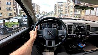 2011 DODGE RAM 1500 4.7L POV TEST DRIVE