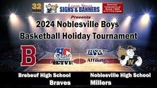 Brebeuf vs Noblesville | Game 1 | Noblesville Boys Holiday Tourney