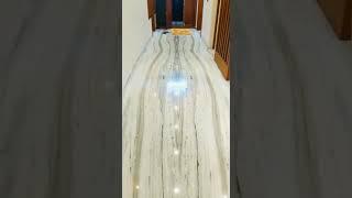 Makrana Marble Flooring Design | ️8302618320 #marbleflooring #short  #tranding  #marble #shorts