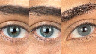 Best Blue Colored Contact Lenses for Brown Eyes | Solotica vs Anesthesia Contacts