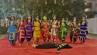 NavDurga dance performance at Sukhwani Panorama 2024