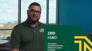 George Mason Admissions | #ChooseMason | Zayd Hamid | George Mason University