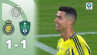 Last-Minute-Ausgleich! Ronaldo & Co. retten sich vor erster Saisonniederlage! | Al-Nassr - Al-Ahli