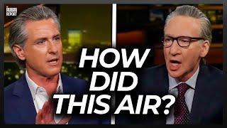 Bill Maher Makes Gavin Newsom Look Dumb with Simple Questions