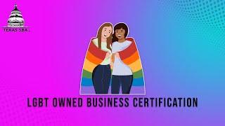 LGBT Owned Business Certification