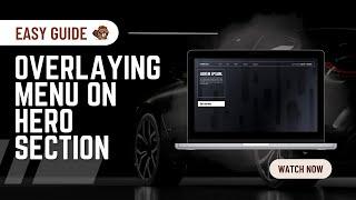 How to Overlay Menu On Top of Hero Section in Beaver Builder