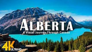 Alberta Scenic Relaxation Film in 4K Ultra HD - Epic Cinematic Music - Travel Nature