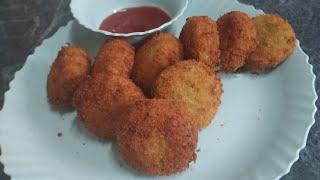 CRISPY POTATO CHEESE CUTLETS RECIPE/ EASY AND TASTY CHEESY CUTLETS/FAZILA'S KITCHEN #CHEESE CUTLETS