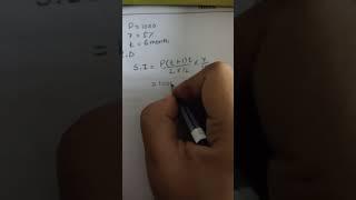 How to calculate RD Interest #RD Interest formula #youtubeshorts #shorts