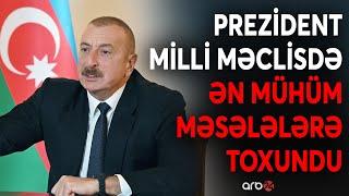 SON DƏQİQƏ! Prezident İlham Əliyev çıxış edir: Dövlət başçısından mühüm mesajlar - CANLI