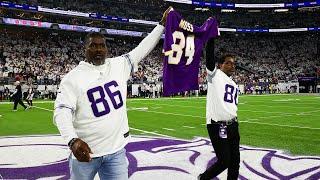 Cris Carter & Jake Reed Show Support for Randy Moss | Vikings vs. Bears | Week 15